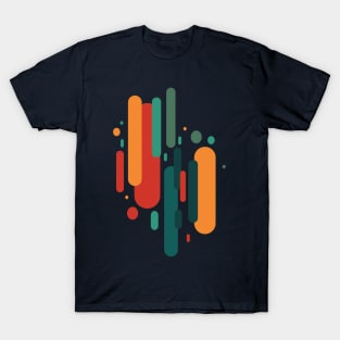 Abstract Geometric Shapes T-Shirt